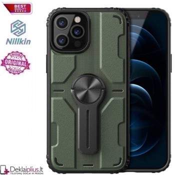 Nillkin Medley žalias dėklas - su kojele (telefonui Apple Iphone 12 Pro Max)   